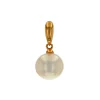 14K Yellow Gold Freshwater Pearl Pendant
