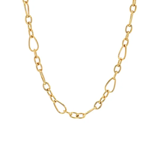 18K Yellow Gold 27-Inch Link Necklace