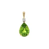 14K Yellow Gold Peridot Pendant