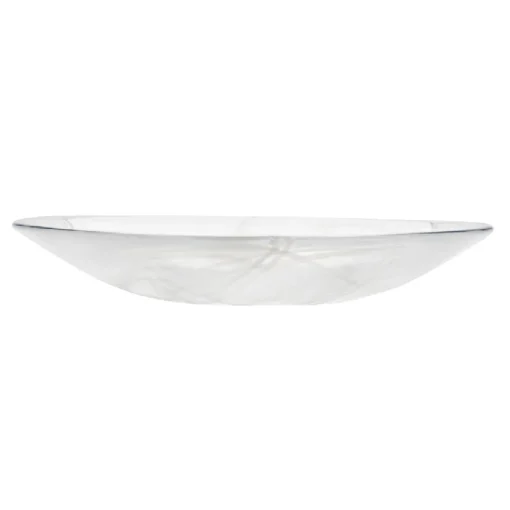 KostaBoda – White/White Contrast Dish