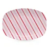 Mariposa – Peppermint Stripes Platter