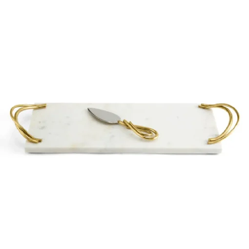 Michael Aram – Calla Lily Small Cheese Board with Spreader