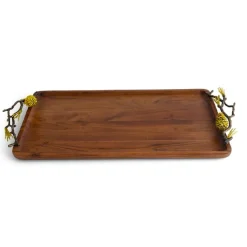 Michael Aram – Medium Pine Cone Wood Tray