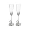 Michael Aram – White Orchid Toasting Flute Pair