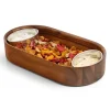 Nambe – Oblong Nest Chip & Dip Server