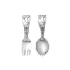 Quilted Rabbit 2 Piece Baby Flatware